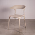 Silla comedor chic color light coffe