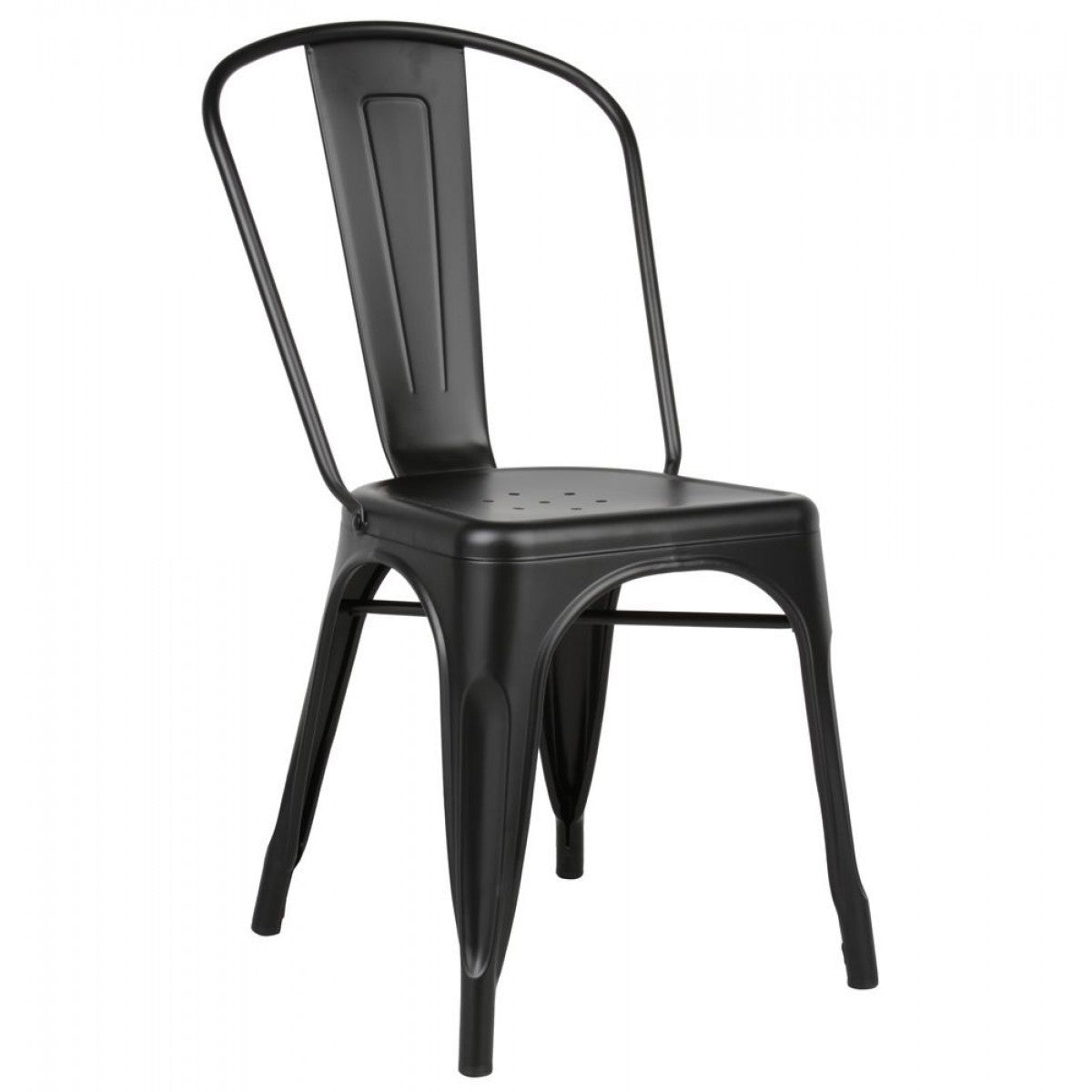 SILLA TOLIX METAL COLOR NEGRO MATTE (Copia)